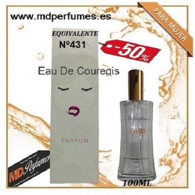 Oferta Perfume Mujer N431 Eau De Couregis 100ml